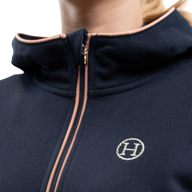 Harcour - Sweat manches longues femme Strella marine | - Ohlala