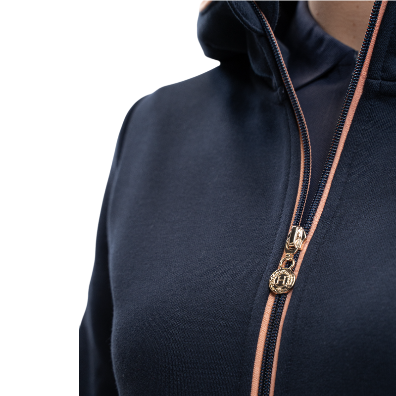 Harcour - Sweat manches longues femme Strella marine | - Ohlala