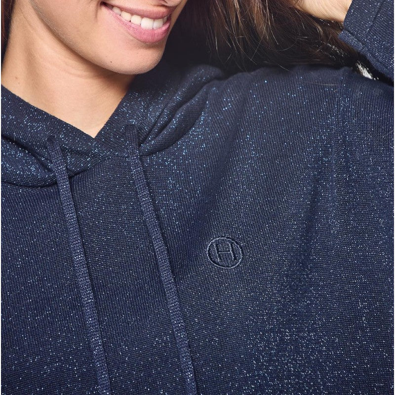 Harcour - Sweat manches longues femme Swambo marine shiny | - Ohlala
