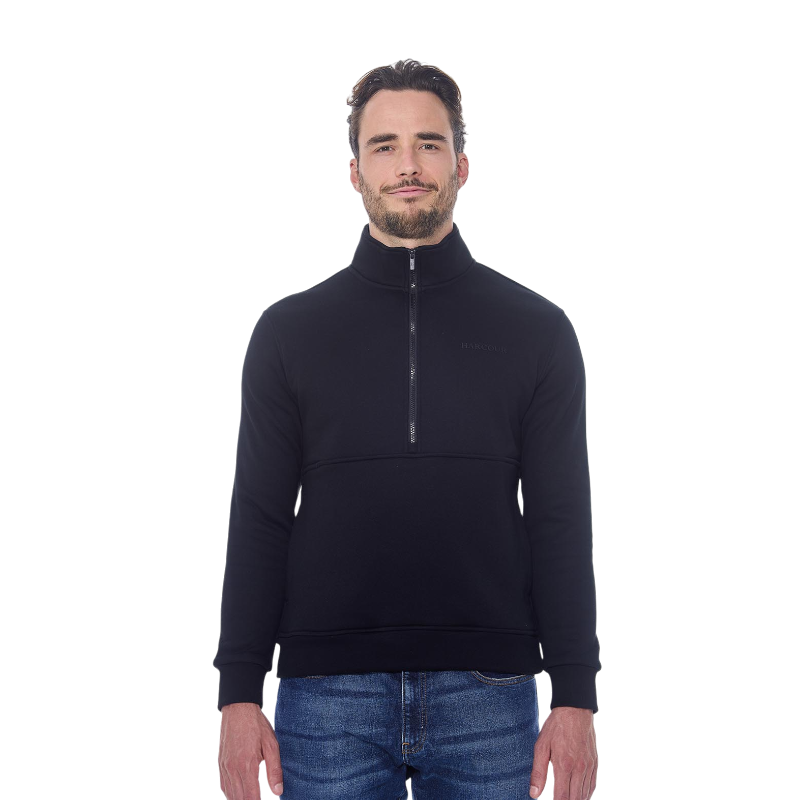 Harcour - Sweat manches longues homme Swabo noir | - Ohlala