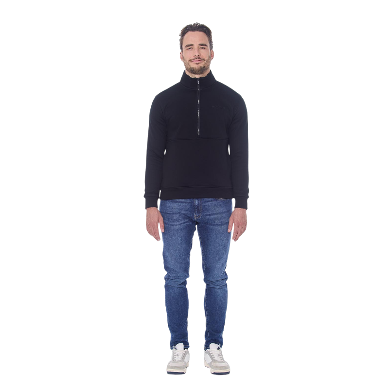 Harcour - Sweat manches longues homme Swabo noir | - Ohlala