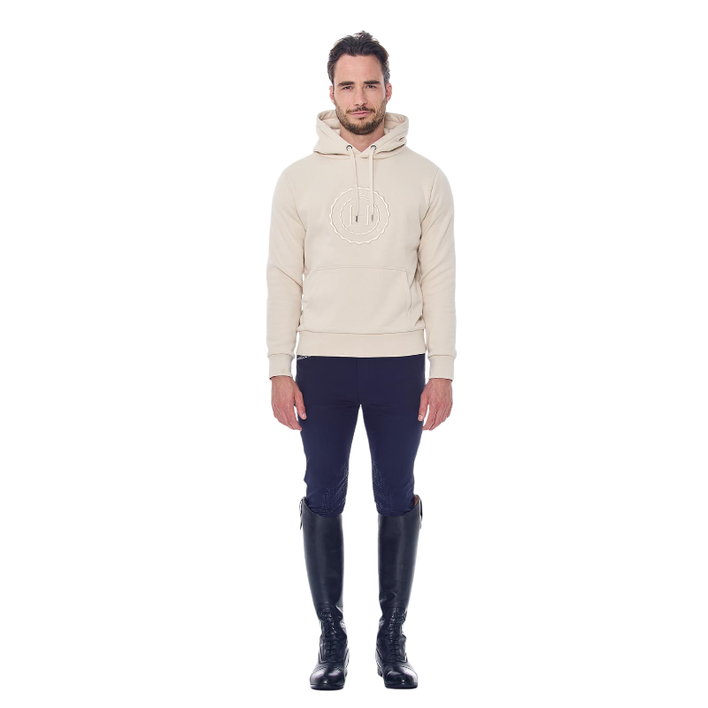 Harcour - Sweat manches longues unisexe Samy ivoire | - Ohlala