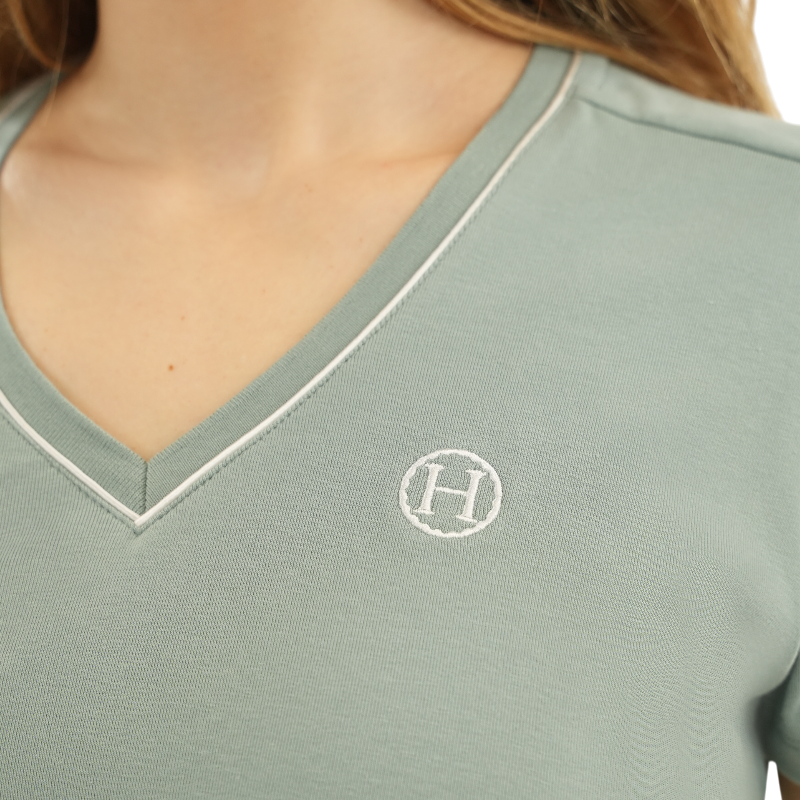 Harcour - T-shirt manches courtes femme Berenice colibri | - Ohlala