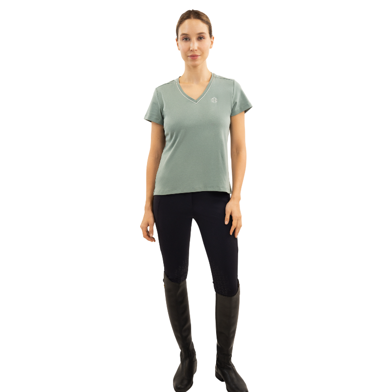 Harcour - T-shirt manches courtes femme Berenice colibri | - Ohlala