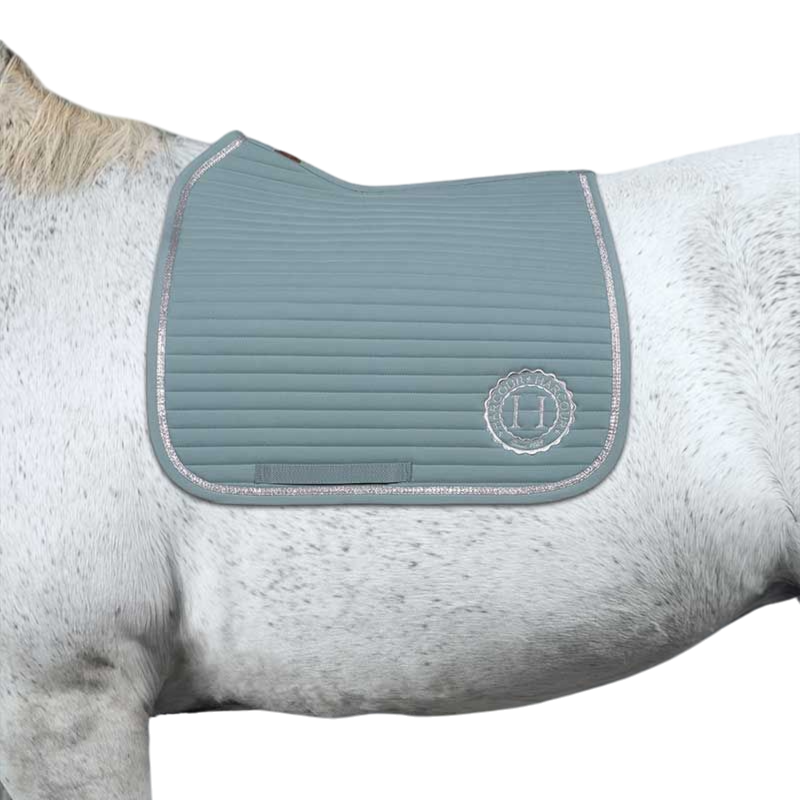 Harcour - Tapis de dressage Karembar grey green | - Ohlala