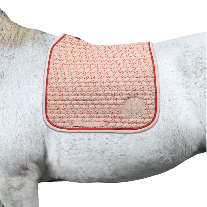 Harcour - Tapis de dressage Karembar jump shell grapefruit | - Ohlala