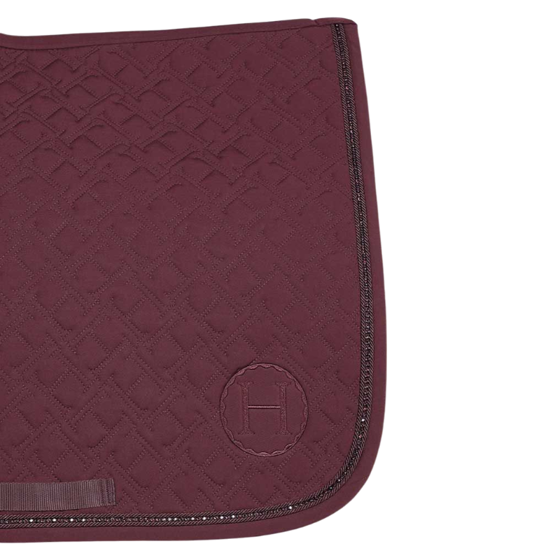 Harcour - Tapis de dressage Saphir aubergine | - Ohlala