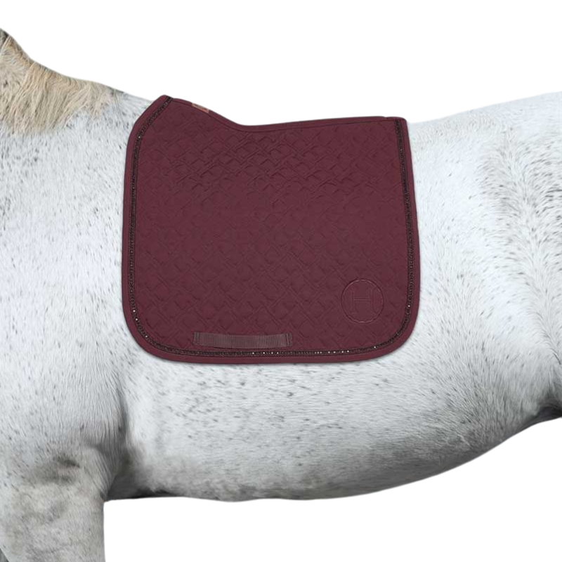 Harcour - Tapis de dressage Saphir aubergine | - Ohlala