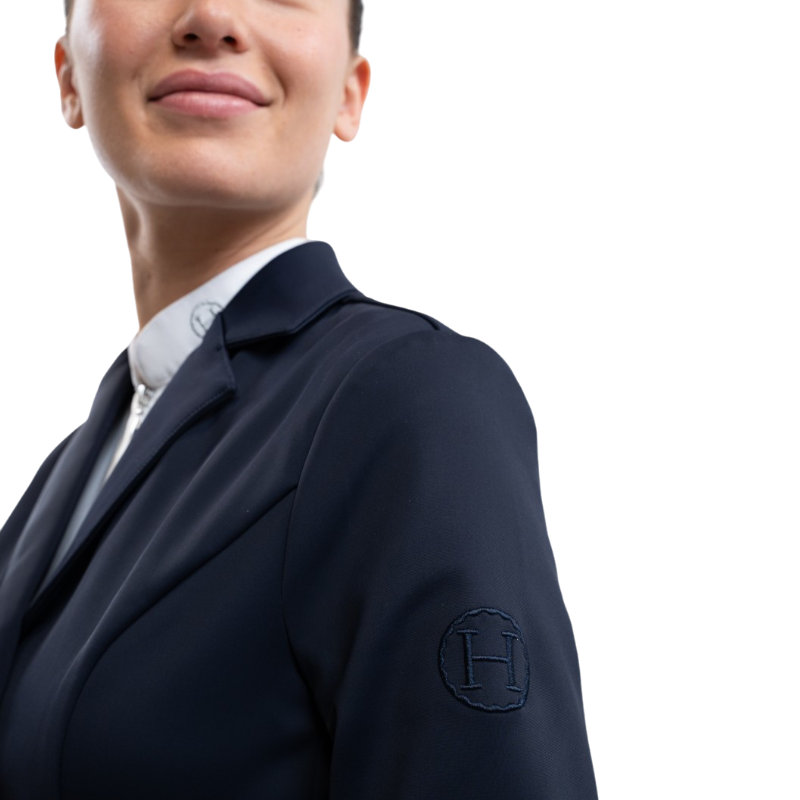 Harcour - Veste de concours femme Jismy marine | - Ohlala