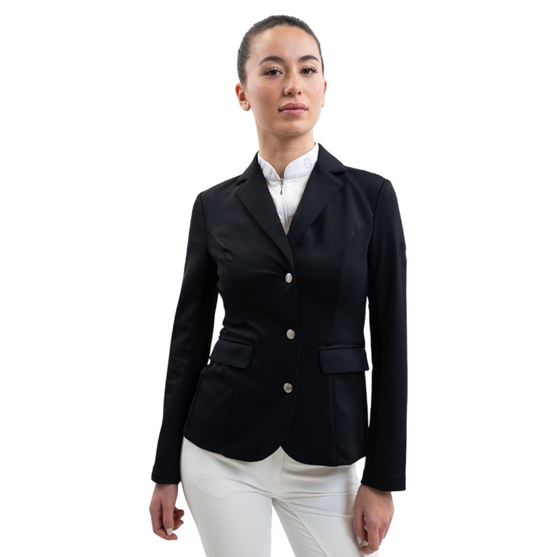 Harcour - Veste de concours femme Jismy noir | - Ohlala