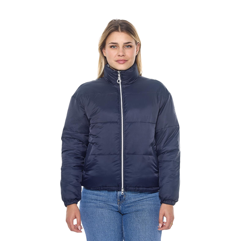 Harcour - Veste matelassée manches longues femme Janari marine | - Ohlala