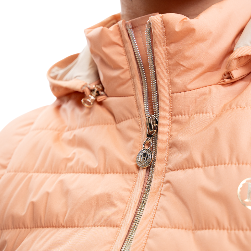 Harcour - Veste sans manches femme Berla abricot | - Ohlala