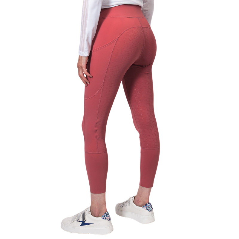 Harcour - Legging d'équitation femme Louna vieux rose | - Ohlala