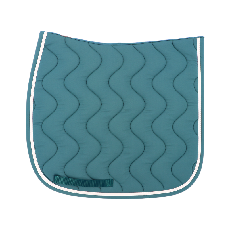 Harcour - Tapis de dressage sans logo Versailles bleu canard | - Ohlala