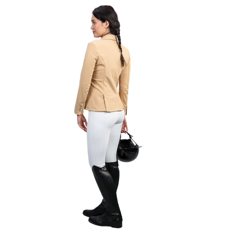 Harcour - Veste de concours femme Jismy sable | - Ohlala
