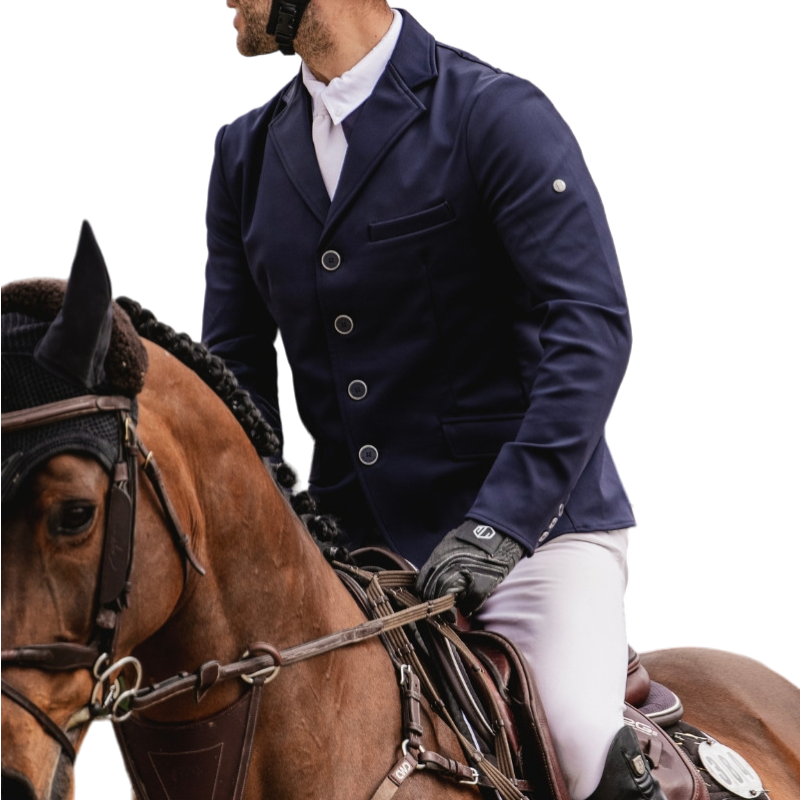 Harcour - Veste de concours homme Vivaldi marine | - Ohlala