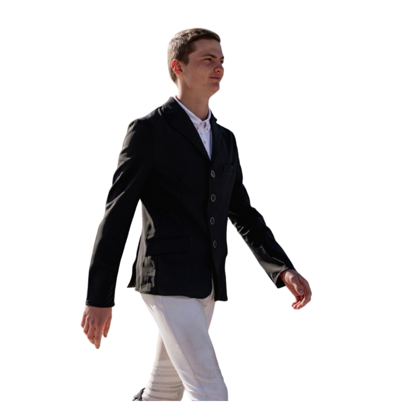 Harcour - Veste de concours homme Vivaldi noir | - Ohlala