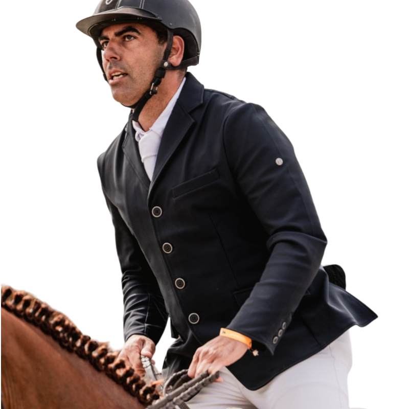 Harcour - Veste de concours homme Vivaldi noir | - Ohlala
