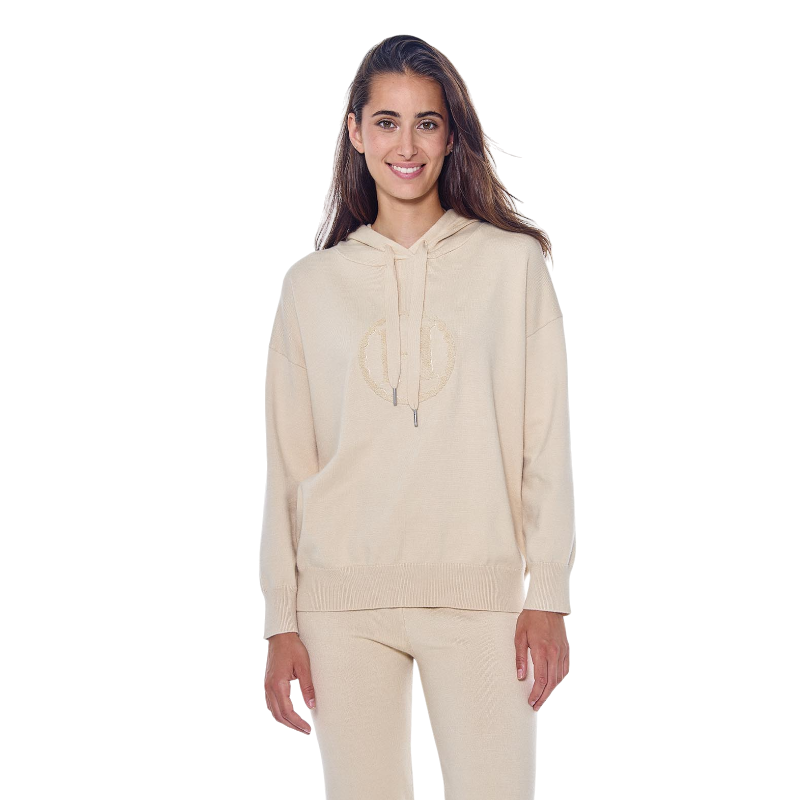 Harcour - Sweat manches longues femme Santa ivoire | - Ohlala