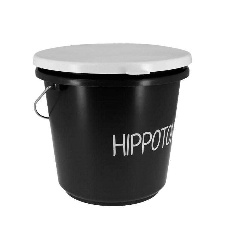 Hippotonic - Bol écurie noir 5L | - Ohlala