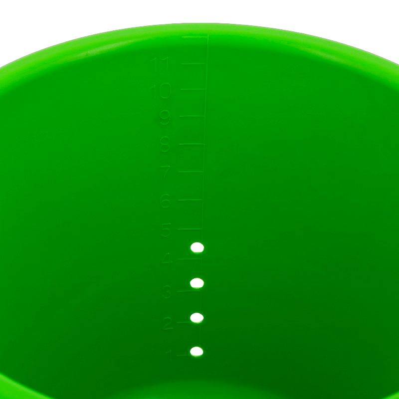 Hippotonic - Seau pour pommes et carottes vert | - Ohlala