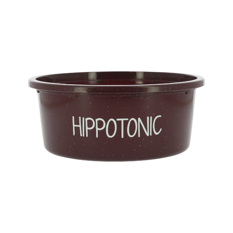 Hippotonic - Bol d'écurie 2L pailleté bordeaux | - Ohlala