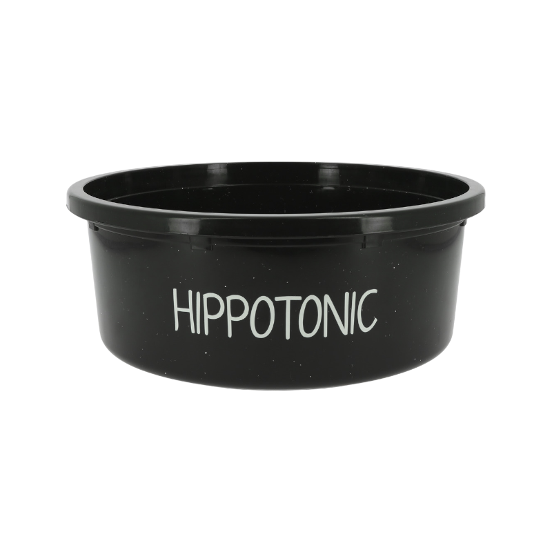 Hippotonic - Bol d'écurie 8L pailleté noir | - Ohlala