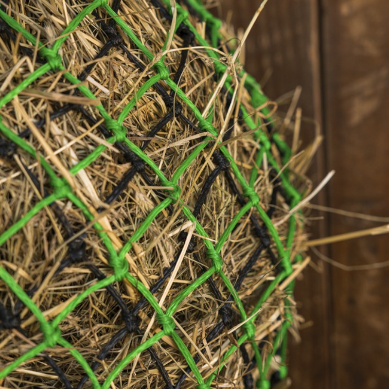 Hippotonic - Filet à foin double vert/ noir | - Ohlala