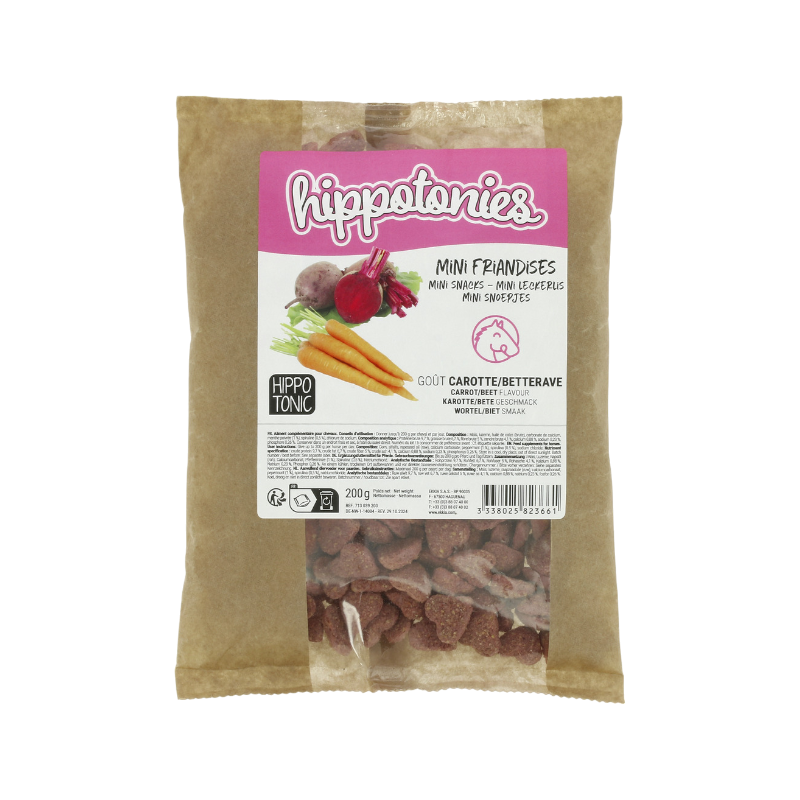 Hippotonic - Friandises Mini carotte/ bettrave | - Ohlala