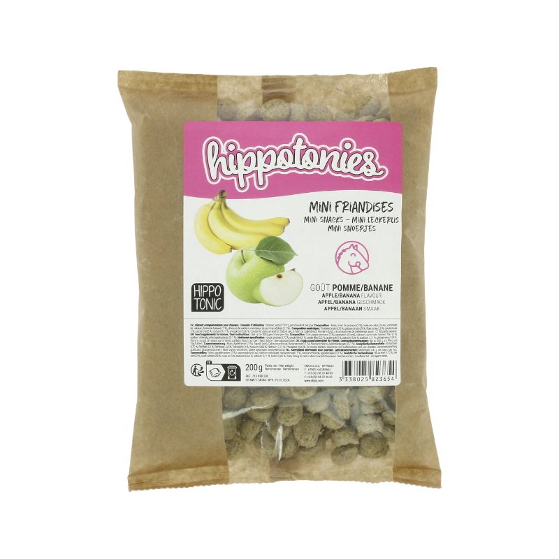 Hippotonic - Friandises Mini pomme/ banane | - Ohlala