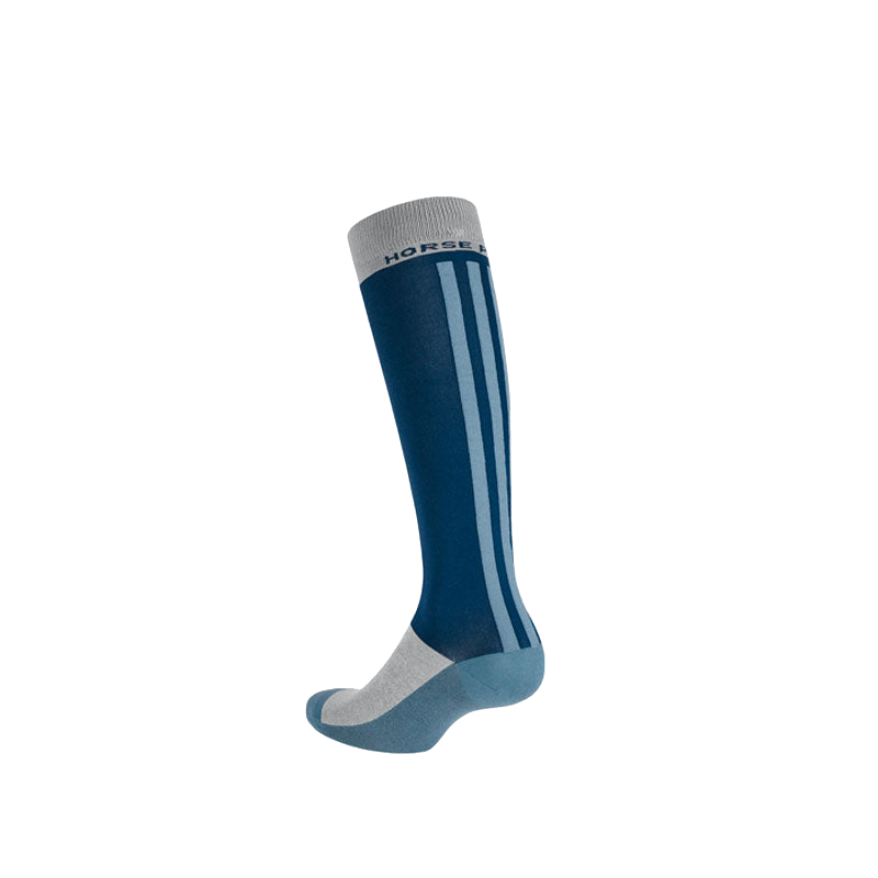 Horse Pilot - Chaussettes d'équitation Light marine (x2) | - Ohlala