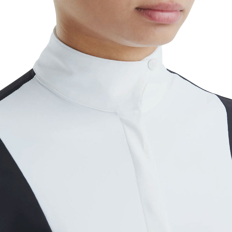 Horse Pilot - Chemise manches longues femme Monica bleu nuit | - Ohlala