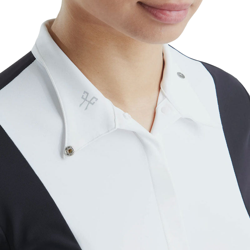 Horse Pilot - Chemise manches longues femme Monica bleu nuit | - Ohlala