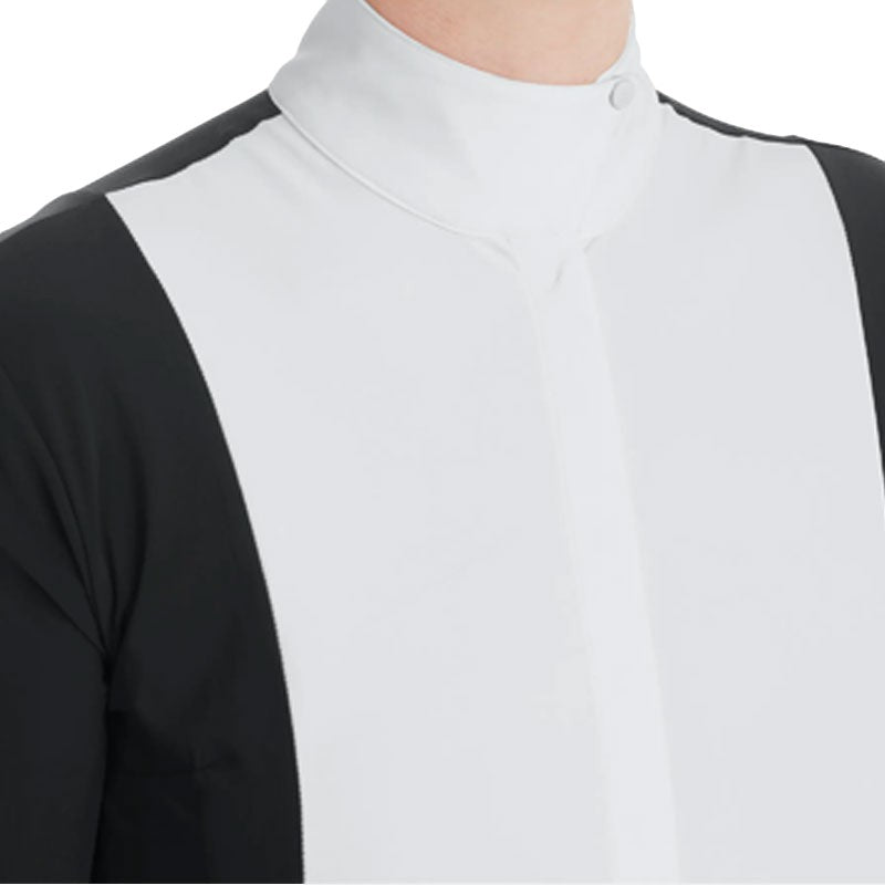 Horse Pilot - Chemise manches longues femme Monica noir | - Ohlala