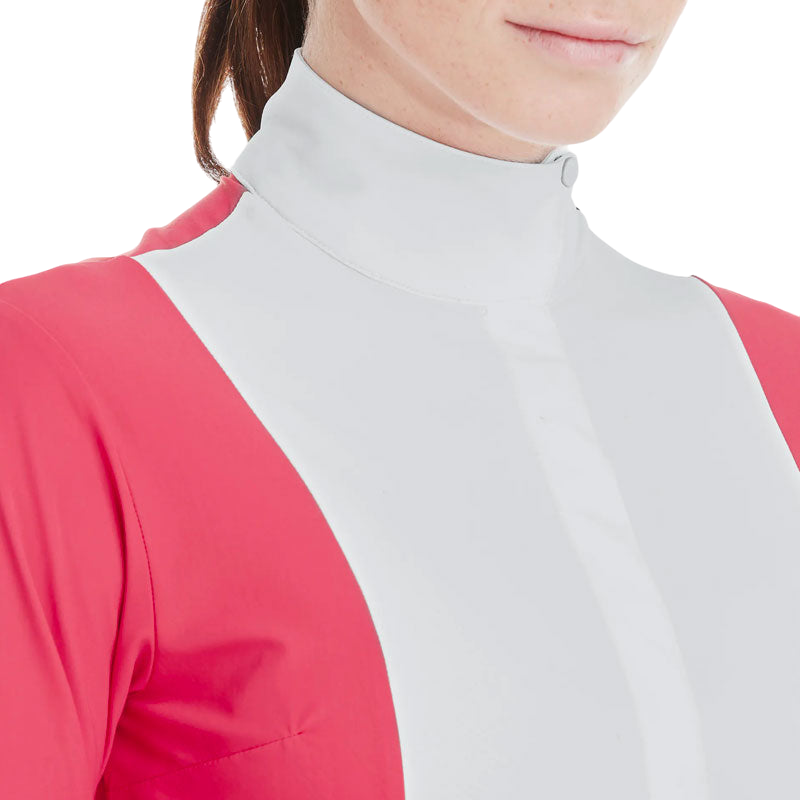 Horse Pilot - Chemise manches longues femme Monica rose | - Ohlala