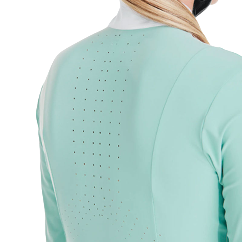 Horse Pilot - Chemise manches longues femme Monica vert d'eau | - Ohlala