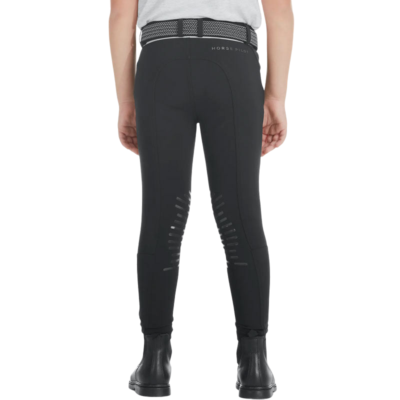 Horse Pilot - Pantalon d'équitation garçon X-Design noir | - Ohlala