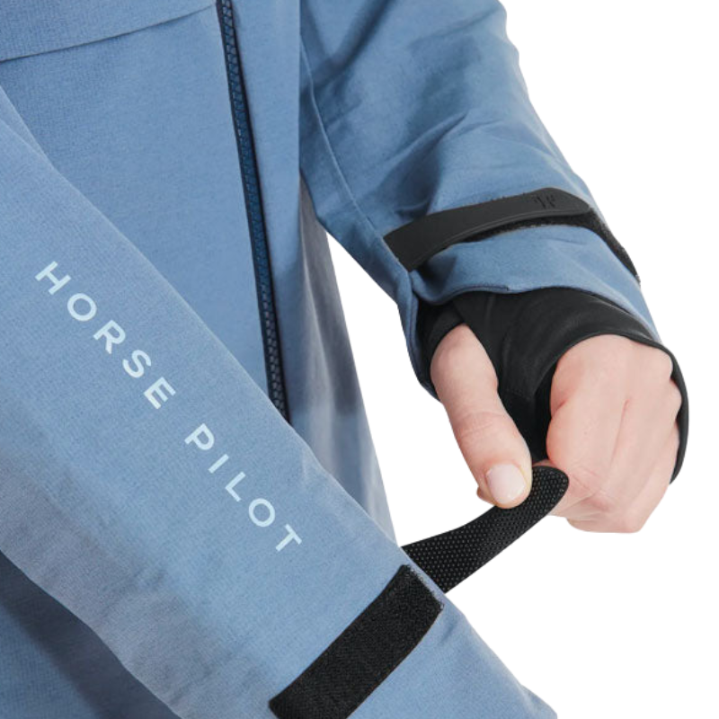 Horse Pilot - Parka femme Element bleu ciel | - Ohlala
