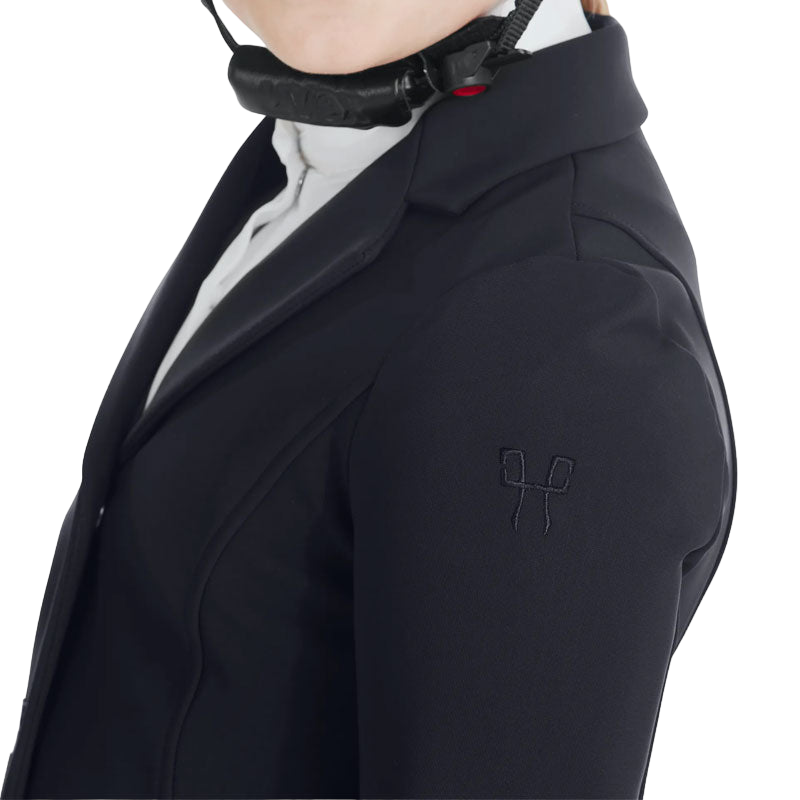 Horse Pilot - Veste de concours fille Aerotech bleu nuit | - Ohlala