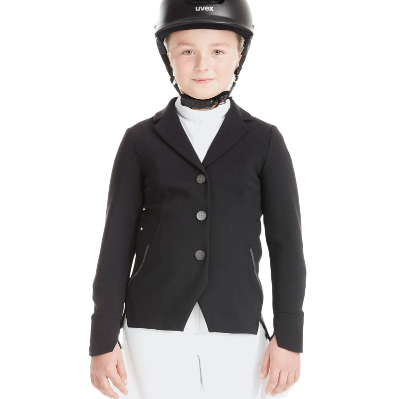 Horse Pilot - Veste de concours fille Aerotech noir | - Ohlala