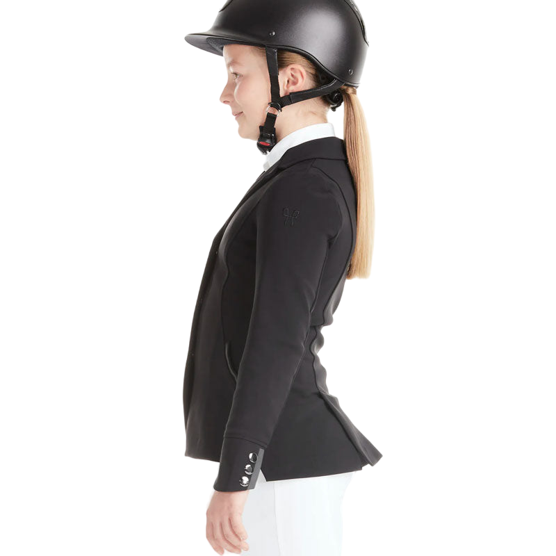 Horse Pilot - Veste de concours fille Aerotech noir | - Ohlala