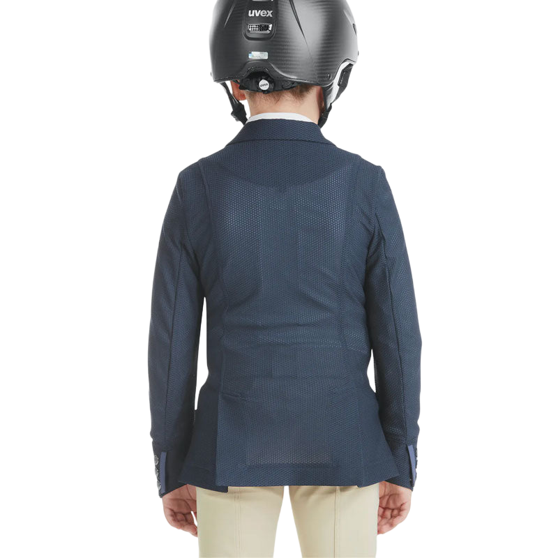 Horse Pilot - Veste de concours garçon Aeromesh marine | - Ohlala