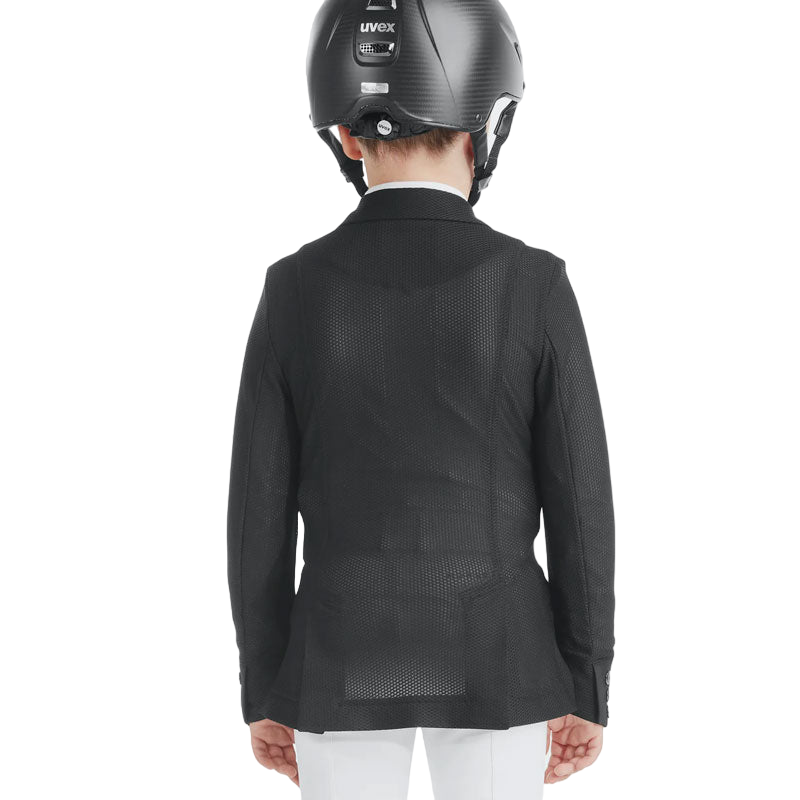 Horse Pilot - Veste de concours garçon Aeromesh noir | - Ohlala