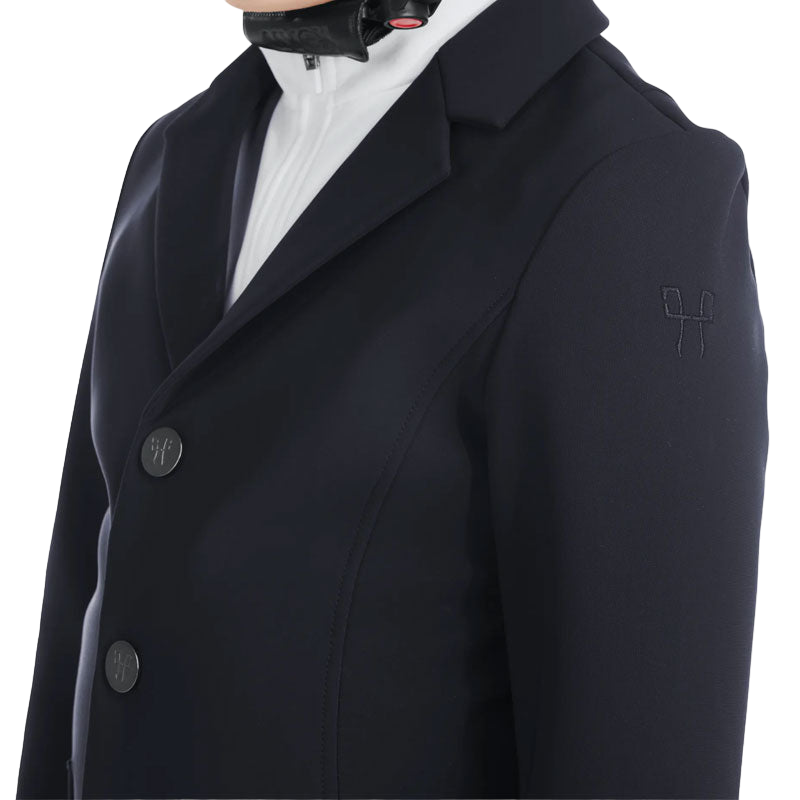 Horse Pilot - Veste de concours garçon Aerotech bleu nuit | - Ohlala
