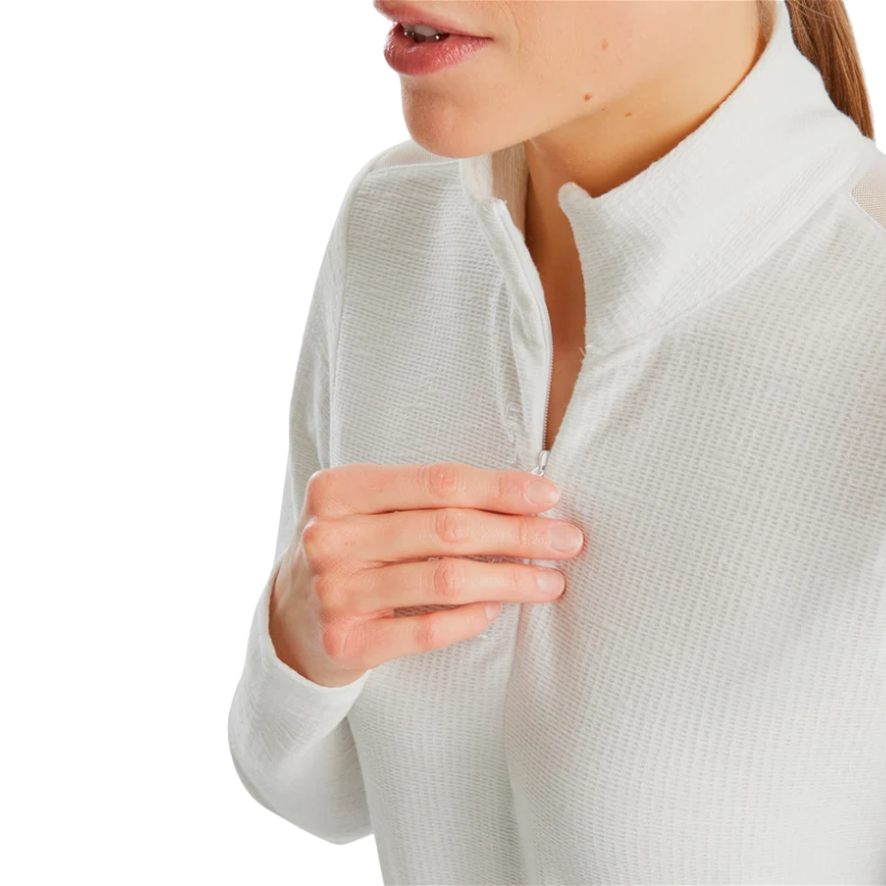 Horse Pilot - Baselayer anti-uv femme Suntech blanc | - Ohlala