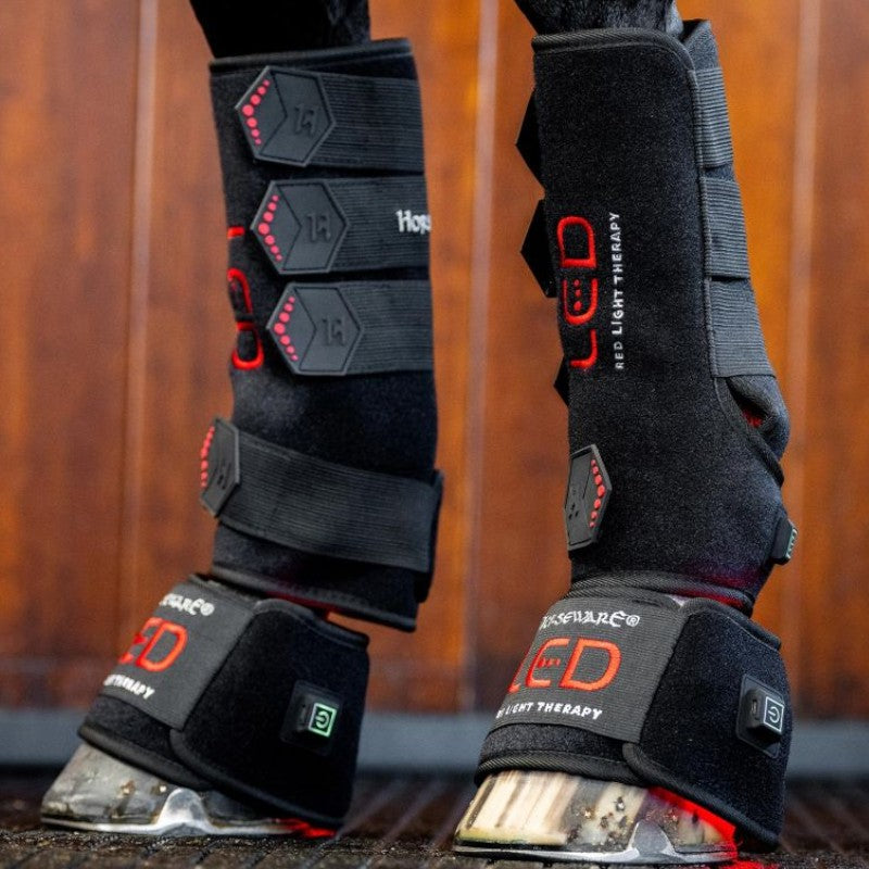 Horseware - Guêtres thérapeutiques lumière rouge LED (x1) | - Ohlala