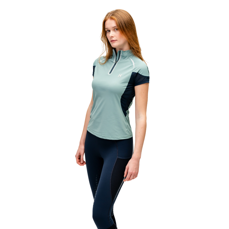 Horseware - Baselayer manches courtes femme Stamina hw sage | - Ohlala