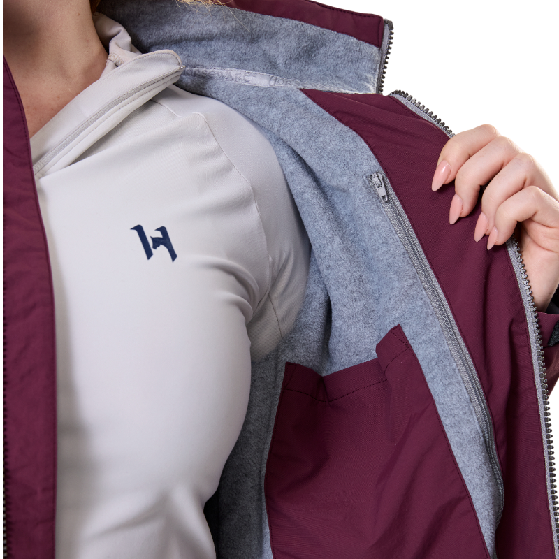 Horseware - Blouson manches longues unisexe Corrib celestial purple | - Ohlala