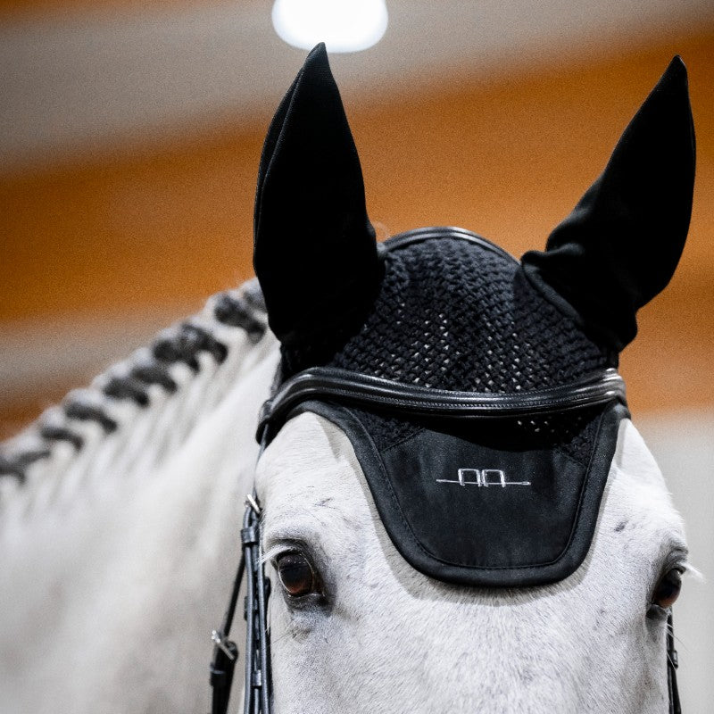 Horseware - Bonnet pour chevaux Alessandro Albanese noir | - Ohlala