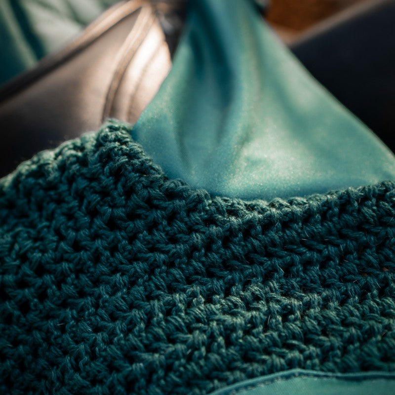 Horseware - Bonnet pour chevaux Ear Net dynasty green | - Ohlala